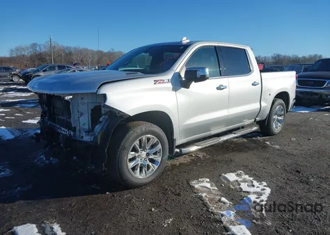 2021 Chevrolet Silverado 1500 4Wd Short Bed Ltz z USA, uszkodzony, nr VIN 1GCUYGET1MZ112040